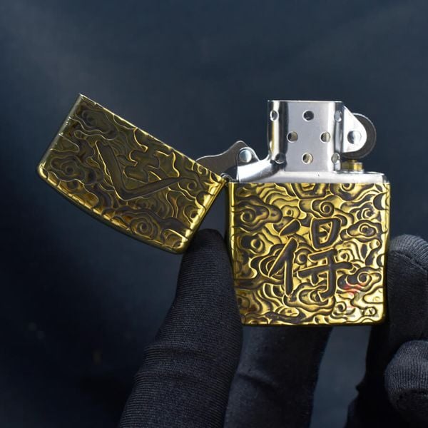 Zippo Armor Khắc Chủ Đề Quy Luật Xả-Đắc Nhân Quả ZD24