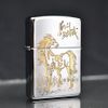 Zippo Khắc CNC Hình Ngựa ZK124