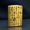 Zippo Armor Khắc Hình Ông Thọ Trong Bộ Ba Phúc Lộc Thọ ZD13