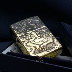 Zippo Armor Khắc Vị Thần Ganesha Của Ấn Độ Giáo ZD42