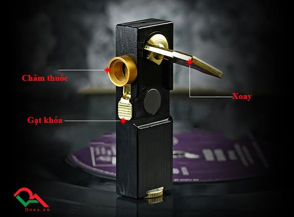 Bật lửa Nhật quay Gari EX 250