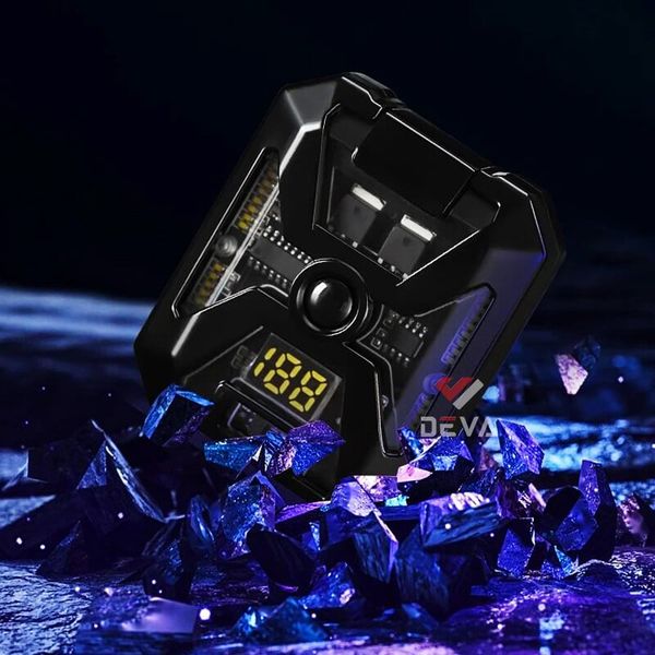 Bật lửa sạc điện 2 tia lửa chéo kèm đèn LED đa năng BLD02