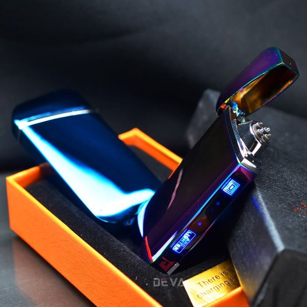 Bật lửa sạc điện cao cấp 2 tia lửa BLD01