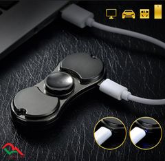 Bật lửa sạc điện con quay spinner