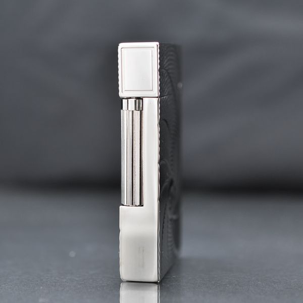 Bật Lửa ST Dupont Hồng Kông Vân Ngang Kẻ Đường Xoắn Ốc D127