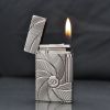 Bật Lửa ST Dupont Hồng Kông Vân Ngang Kẻ Đường Xoắn Ốc D127