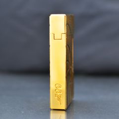 Bật Lửa ST Dupont Hồng Kông Vân Ngang Kẻ Đường Xoắn Ốc D127