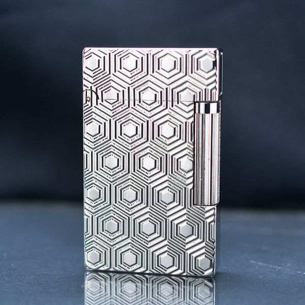 Dupont  trắng bạc hoa văn lục giác 3D D101