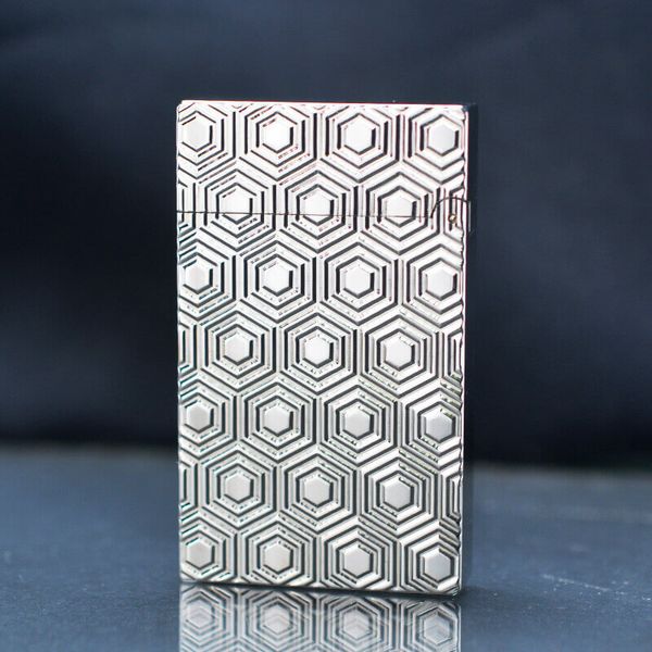 Dupont  trắng bạc hoa văn lục giác 3D D101