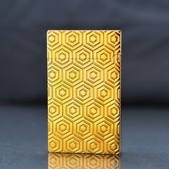 Dupont  trắng bạc hoa văn lục giác 3D D101