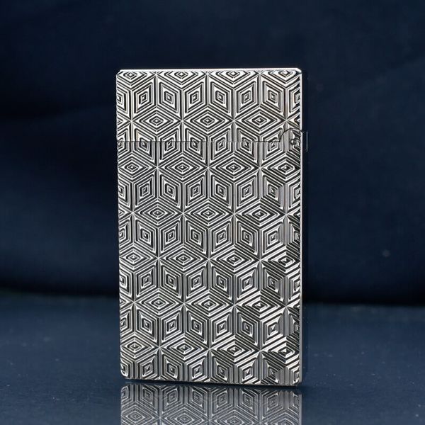Bật lửa ST Dupont Hong Kong ô vuông đẹp D98