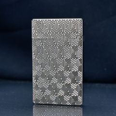 Bật lửa ST Dupont Hong Kong ô vuông đẹp D98