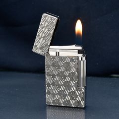 Bật lửa ST Dupont Hong Kong ô vuông đẹp D98