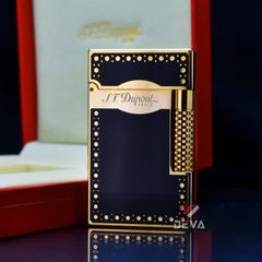 Dupont Hồng Kông Sơn Mài Viền Hoa Văn Chấm Tròn D156