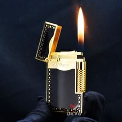 Dupont Hồng Kông Sơn Mài Viền Hoa Văn Chấm Tròn D156