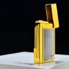 Dupont Hồng Kông Vân Sóng Nổi Kẻ Sọc Dọc Viền D149