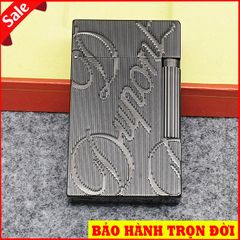 Bật lửa ST Dupont Hong Kong chữ nổi màu vàng D92