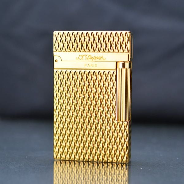 Bật lửa Dupont kẻ Caro D69