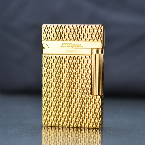 Bật lửa Dupont kẻ Caro D69