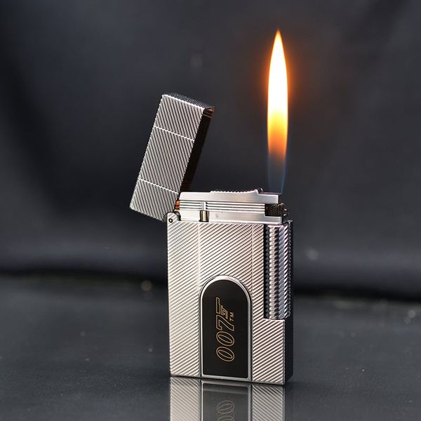 Bật lửa ST Dupont kẻ chéo Điệp Viên 007 D202