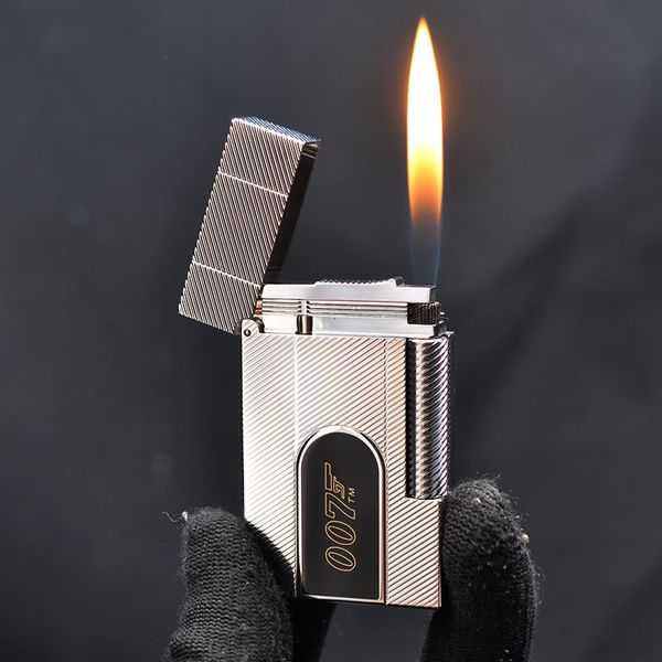 Bật lửa ST Dupont kẻ chéo Điệp Viên 007 D202