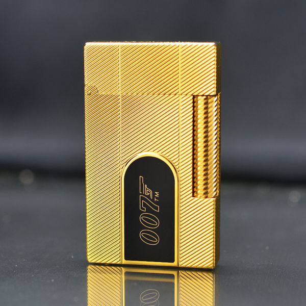 Bật lửa ST Dupont kẻ chéo Điệp Viên 007 D202