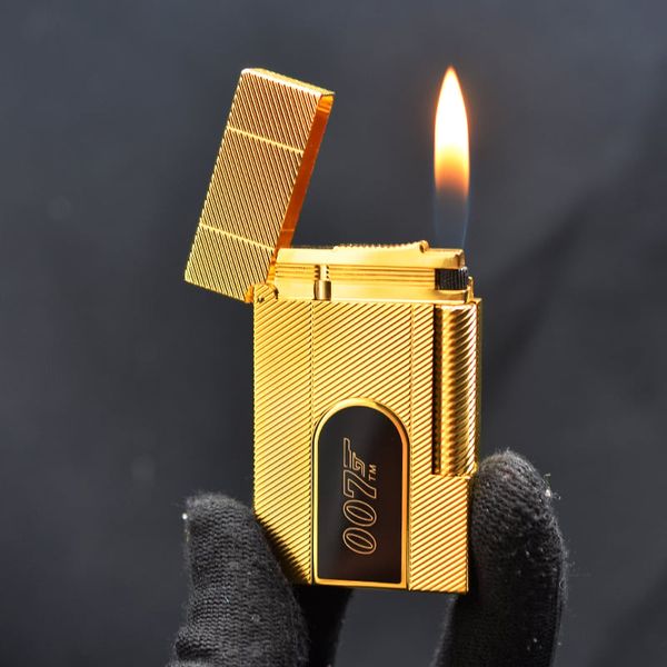 Bật lửa ST Dupont kẻ chéo Điệp Viên 007 D202