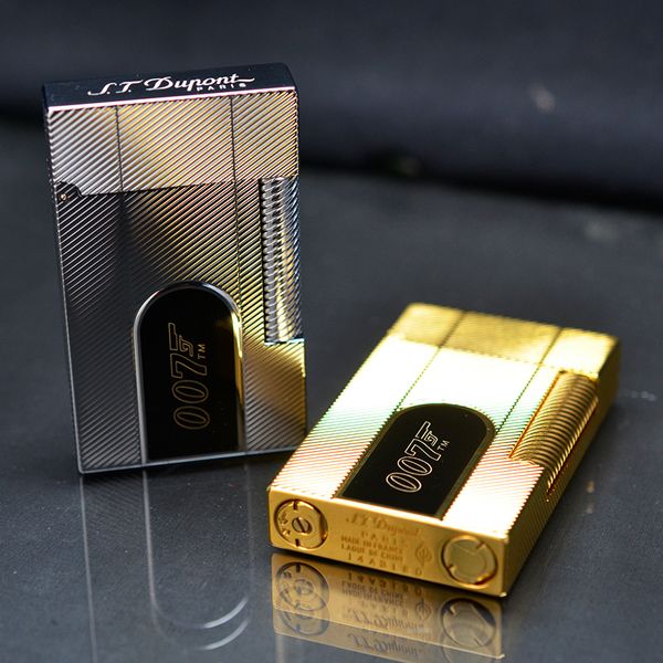 Bật lửa ST Dupont kẻ chéo Điệp Viên 007 D202