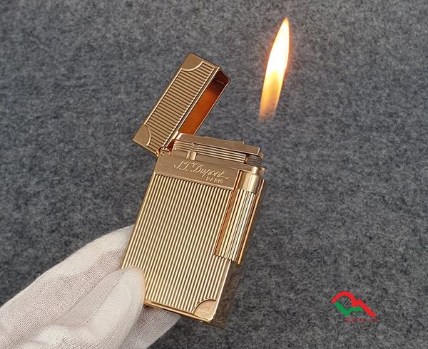 Bật lửa Dupont kẻ chặn 4 góc D75