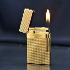 Bật lửa ST Dupont kẻ ô vuông mini nổi D229