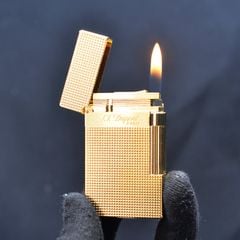 Bật lửa ST Dupont kẻ ô vuông mini nổi D229