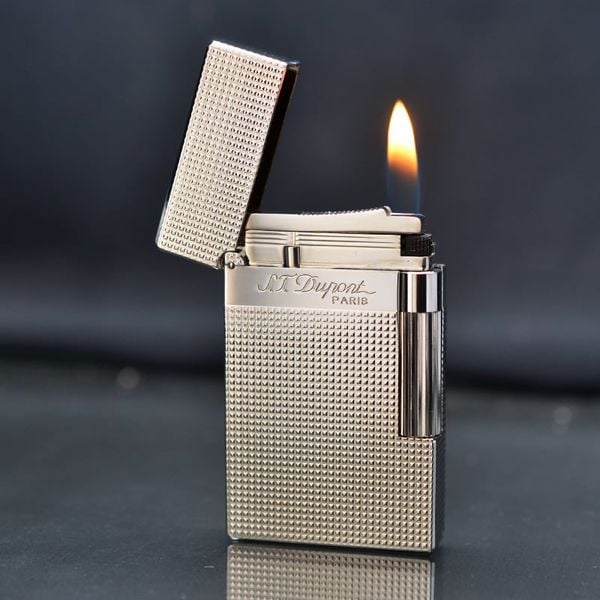 Bật lửa ST Dupont kẻ ô vuông mini nổi D229