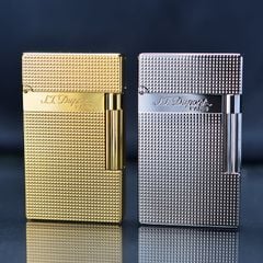 Bật lửa ST Dupont kẻ ô vuông mini nổi D229