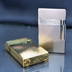 Bật lửa ST Dupont kẻ ô vuông mini nổi D229