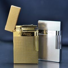 Bật lửa ST Dupont kẻ ô vuông mini nổi D229