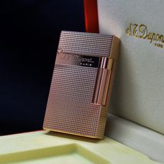 Bật lửa ST Dupont kẻ ô vuông mini nổi D229