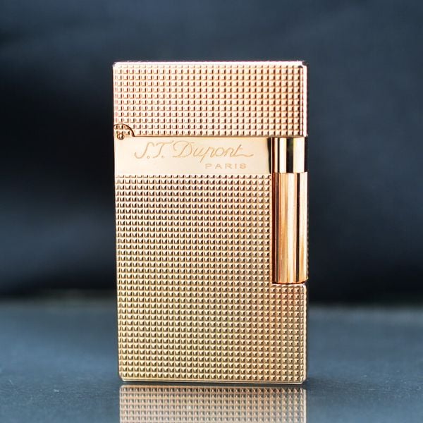 Bật lửa ST Dupont kẻ ô vuông mini nổi D229