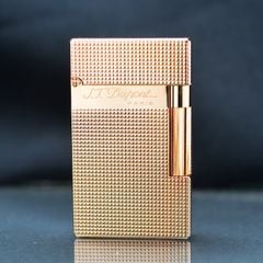 Bật lửa ST Dupont kẻ ô vuông mini nổi D229