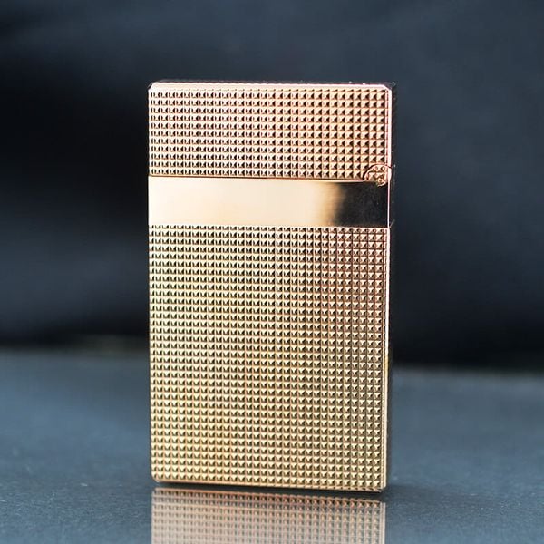 Bật lửa ST Dupont kẻ ô vuông mini nổi D229