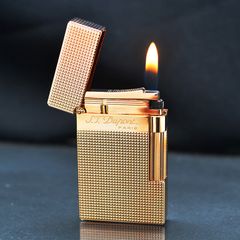 Bật lửa ST Dupont kẻ ô vuông mini nổi D229