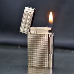 Bật lửa ST Dupont vàng ô vuông D109