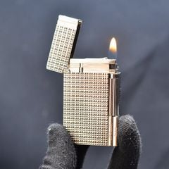 Bật lửa ST Dupont vàng ô vuông D109