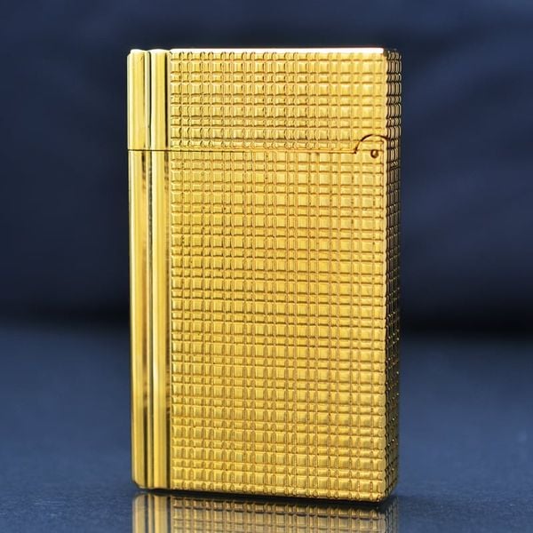 Bật lửa ST Dupont vàng ô vuông D109