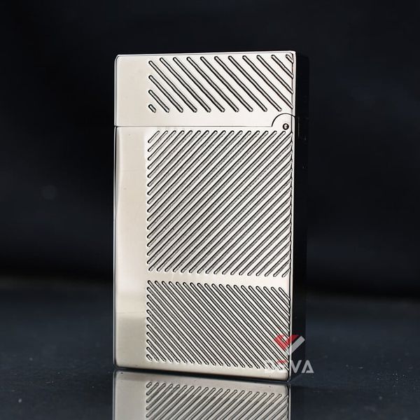 Bật lửa ST Dupont kẻ chìm vân chéo D93