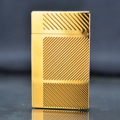 Bật lửa ST Dupont kẻ chìm vân chéo D93