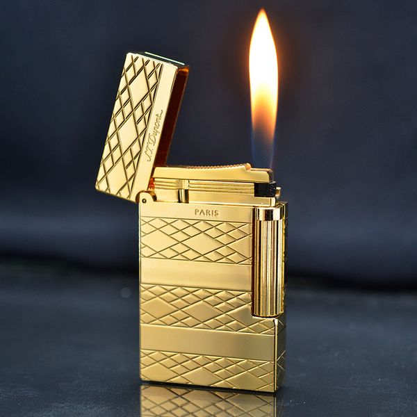 Dupont Hồng Kông Vân Chìm Khắc Sâu Kẻ Ô Hình Thoi D16