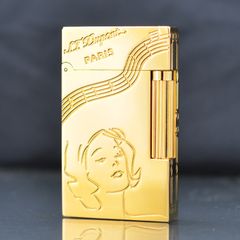 Bật lửa ST Dupont khắc ảnh nàng ca sĩ D221