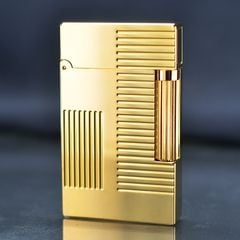 Bật lửa ST Dupont khắc chìm vạch ngang dọc D218