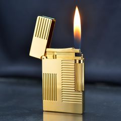 Bật lửa ST Dupont khắc chìm vạch ngang dọc D218