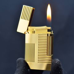 Bật lửa ST Dupont khắc chìm vạch ngang dọc D218